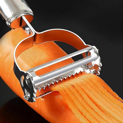 Stainless Steel Carrot Potato Fruit Peeler Durable Razor Sharp Cutter Shredder Slicer Vegetable Julienne Peeler