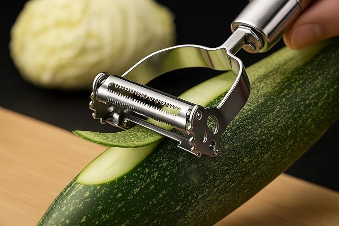 Stainless Steel Carrot Potato Fruit Peeler Durable Razor Sharp Cutter Shredder Slicer Vegetable Julienne Peeler